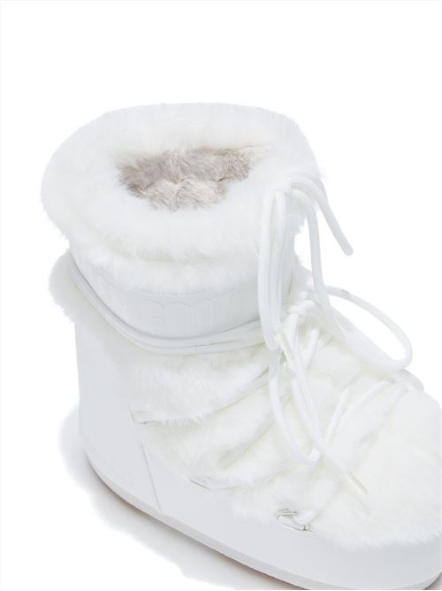 Stivale Icon Low bianco in ecopelliccia MOON BOOT | 80D1409390A002